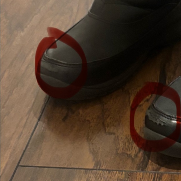 Totes Black Winter Boots for Women size 6 - Picture 9 of 9